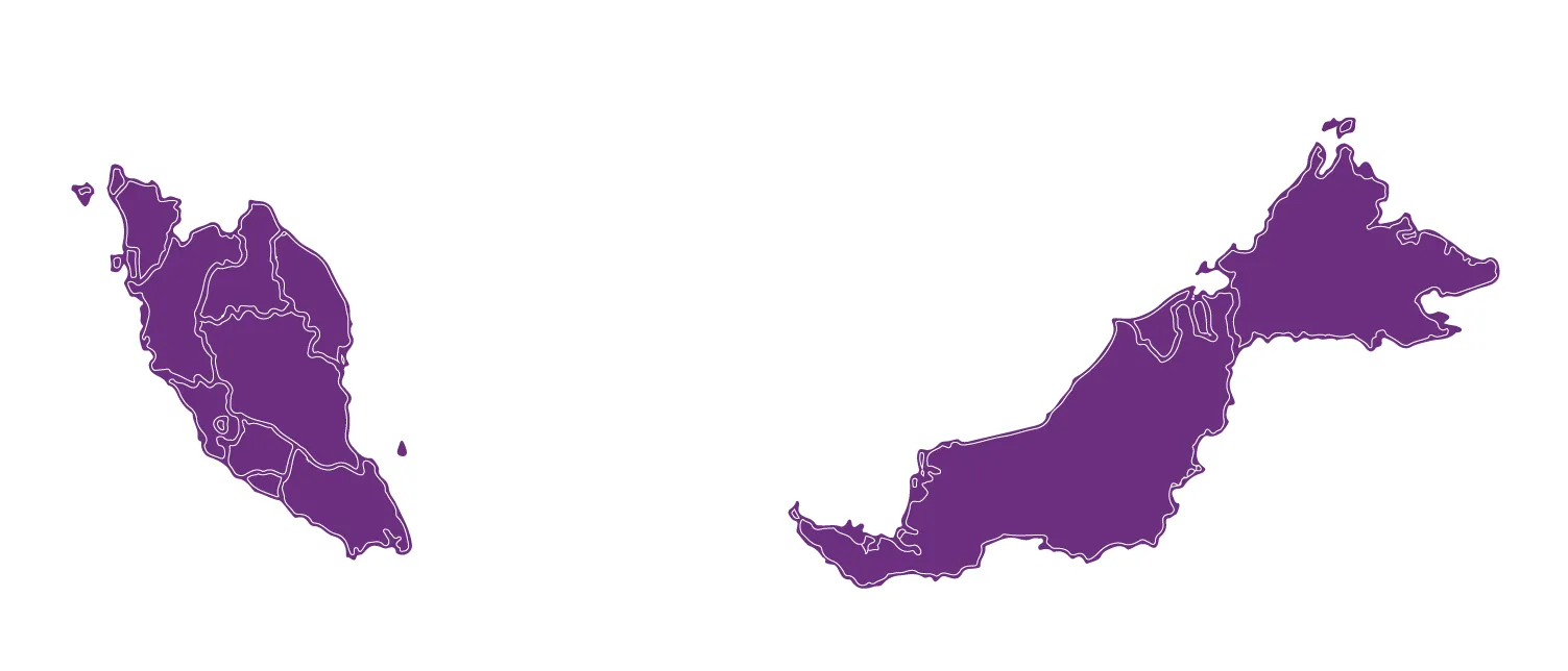 malaysia map